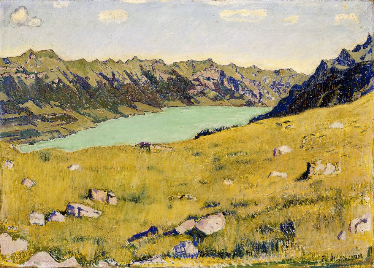 Le lac de Brienz vu de Breitlauenen - Ferdinand Hodler