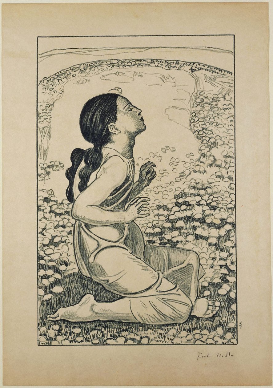Le printemps (Spring) - Ferdinand Hodler