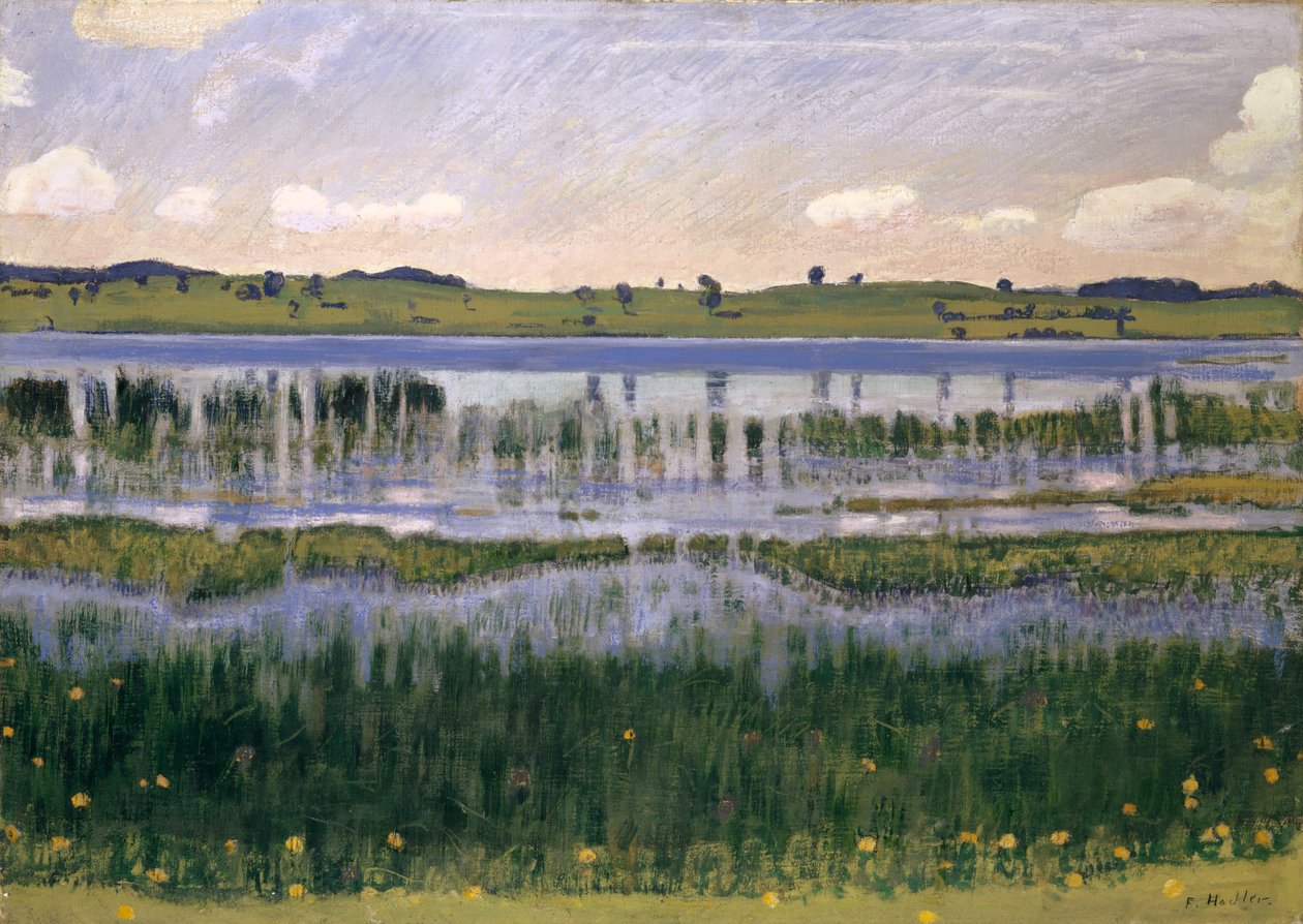 Lac Burgäschi - Ferdinand Hodler