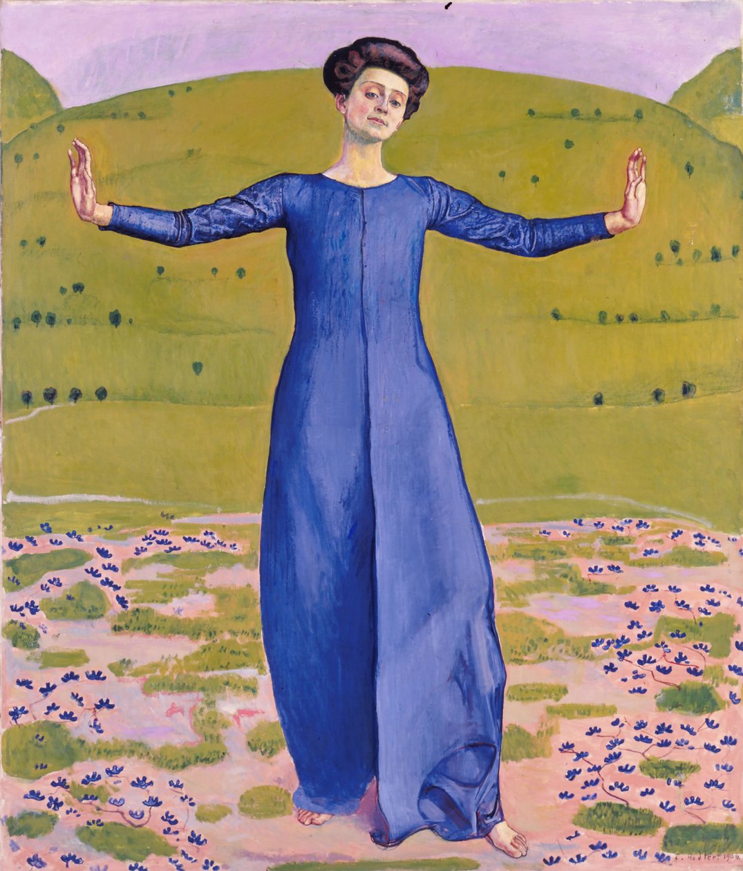 Chanson de loin - Ferdinand Hodler