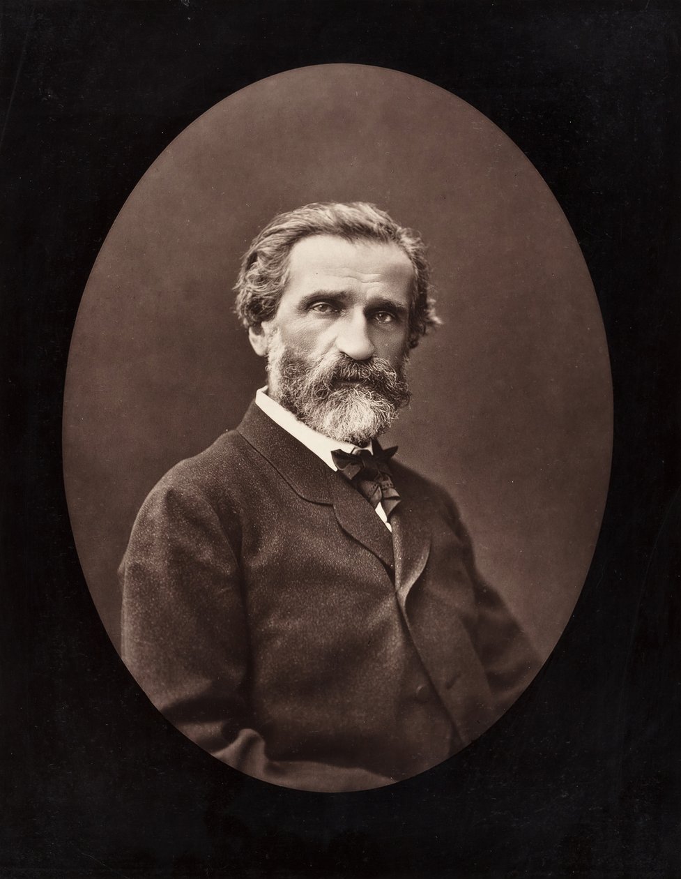 Giuseppe Verdi, compositeur italien, 1813-1901, vers 1872 - Ferdinand J. Mulnier