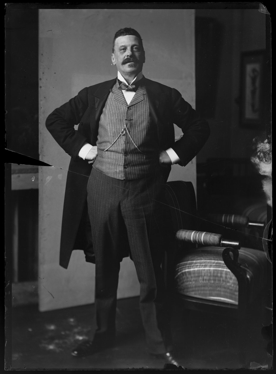 Portrait de Charles Wittgenstein (1847-1913) - Ferdinand Schmutzer
