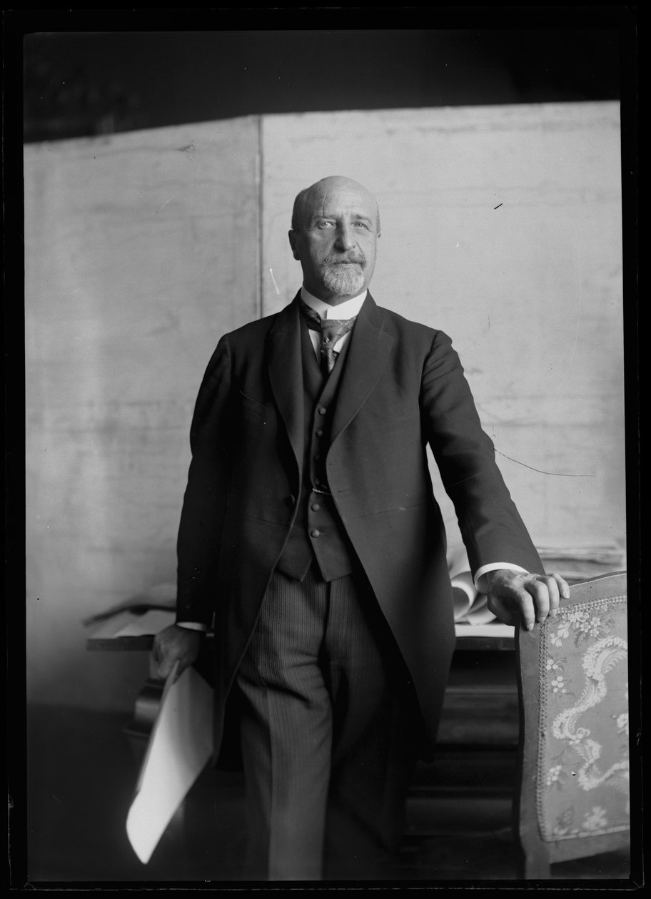 Portrait de Karl Seitz (1869-1950) - Ferdinand Schmutzer