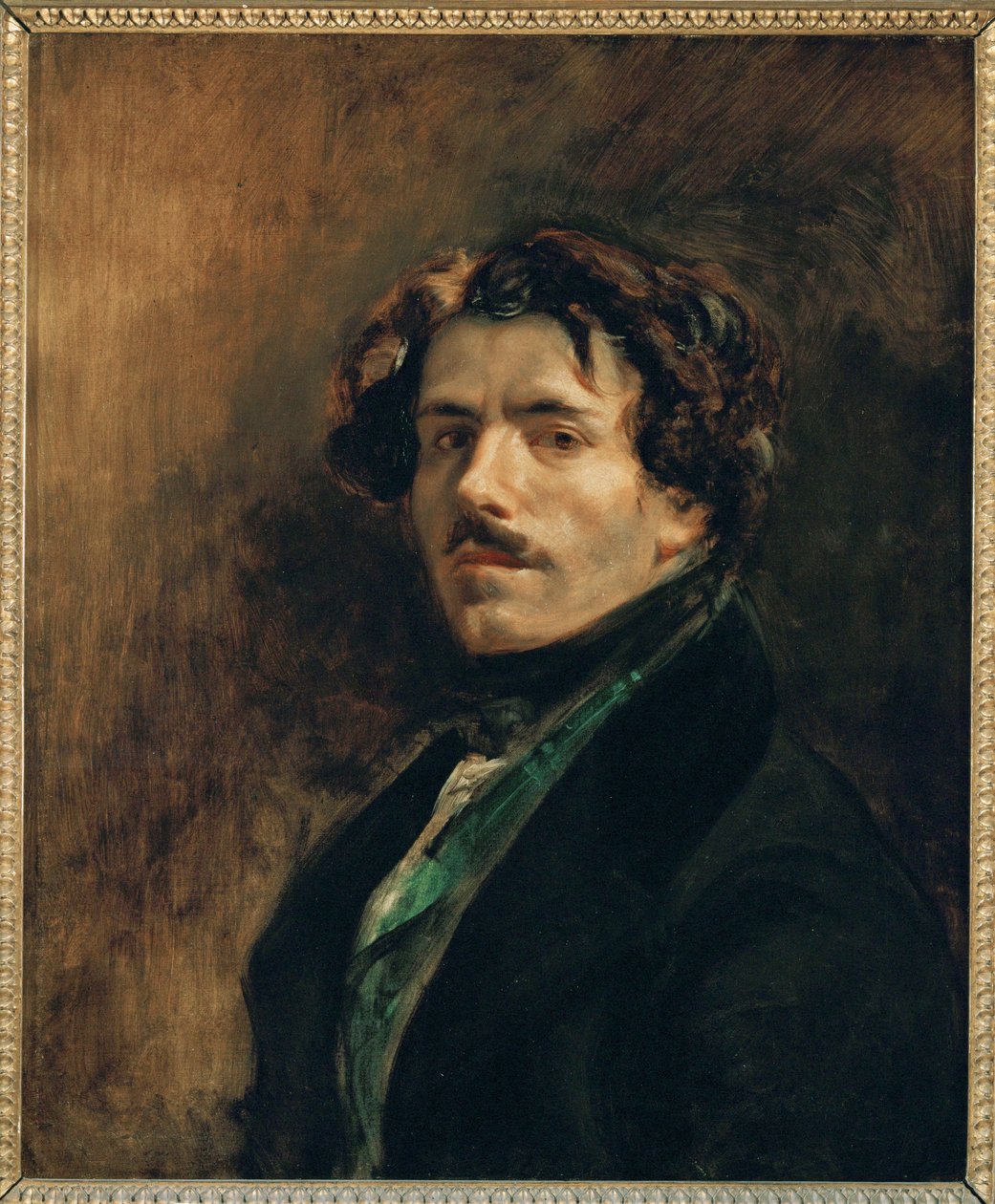 Delacroix, self-portrait … - Ferdinand Victor Eugene Delacroix