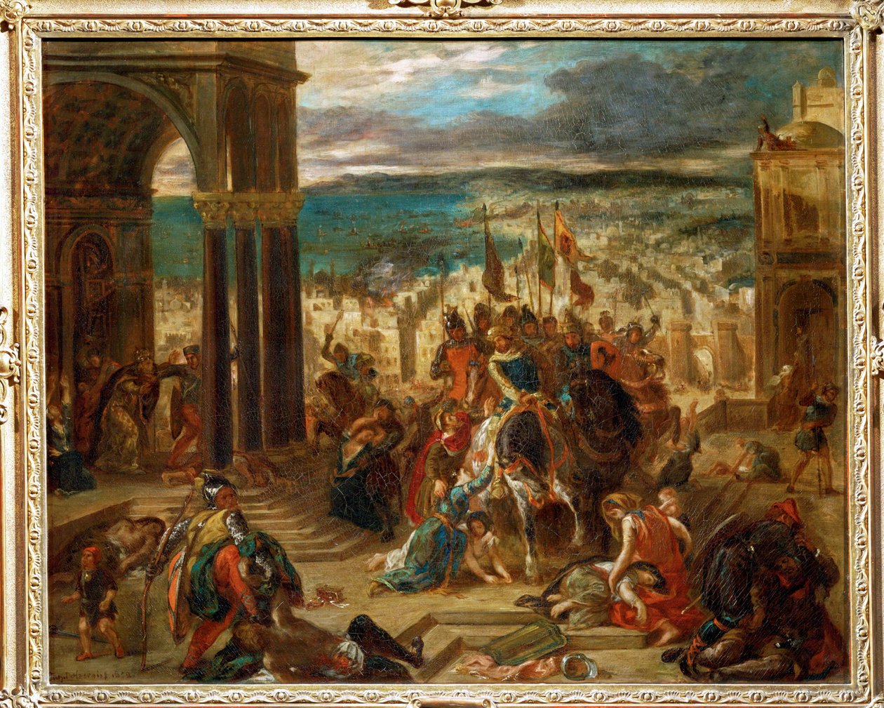 Prise de Constantinople par les Croises … - Ferdinand Victor Eugene Delacroix
