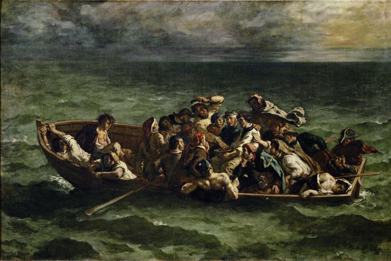 Le naufrage de Don Juan - Ferdinand Victor Eugene Delacroix