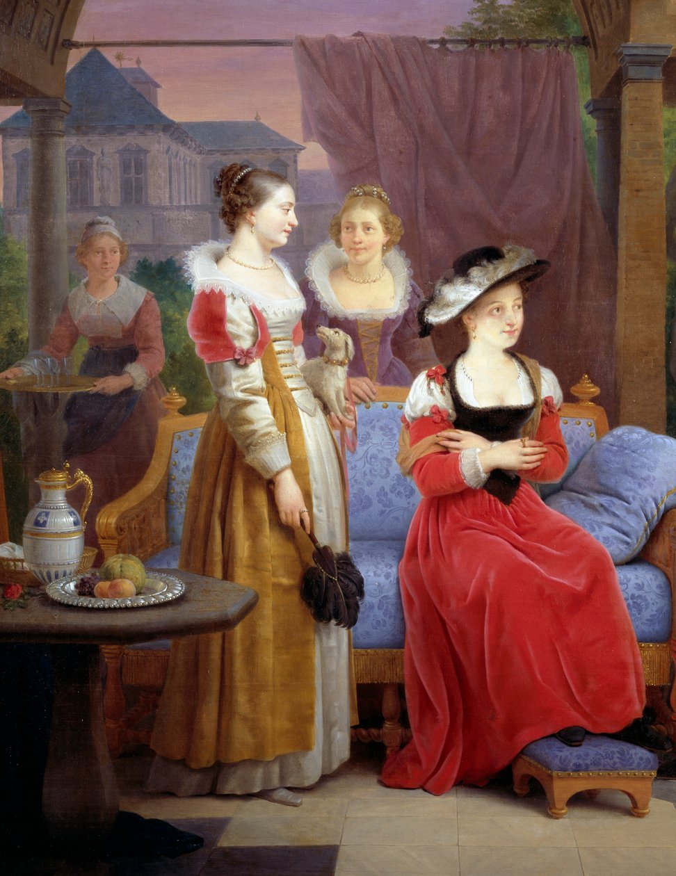 Rubens peignant un chapeau de paille dans son atelier - Ferdinand de Braekeleer