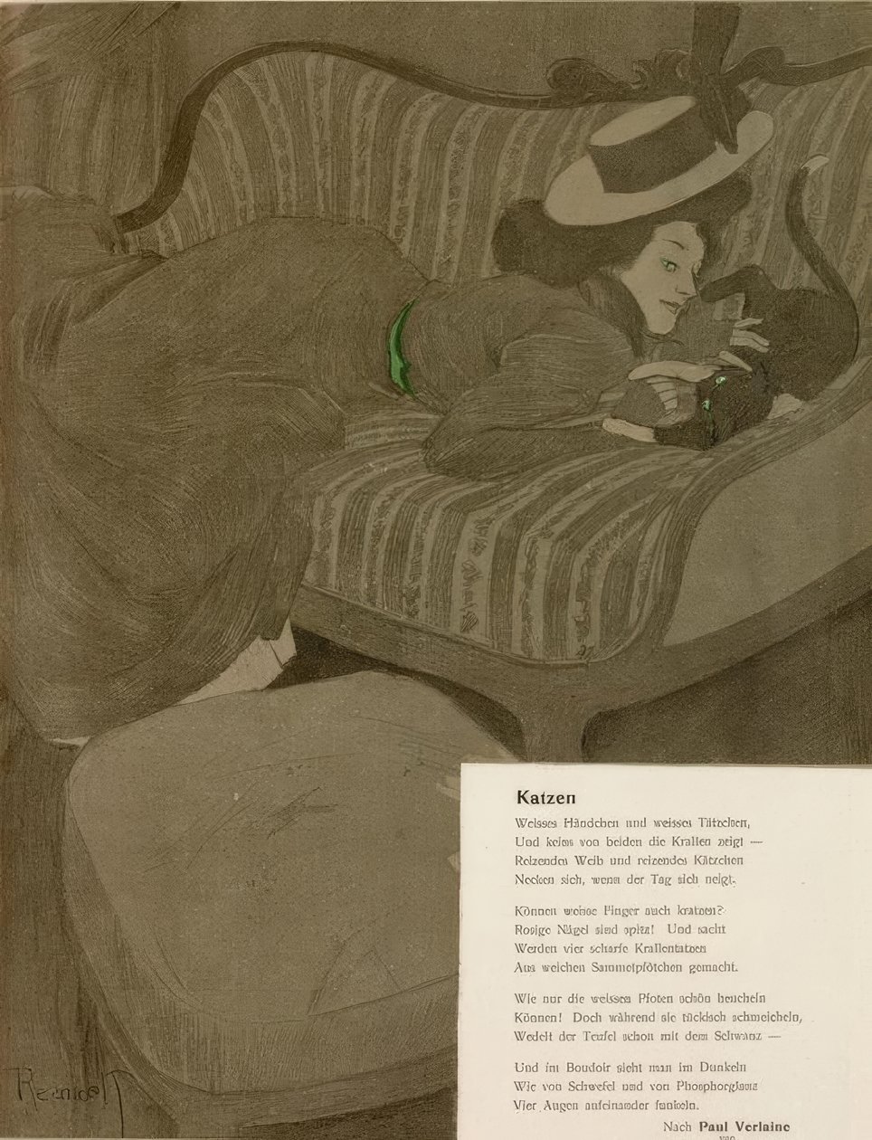 Chats - Ferdinand von Reznicek