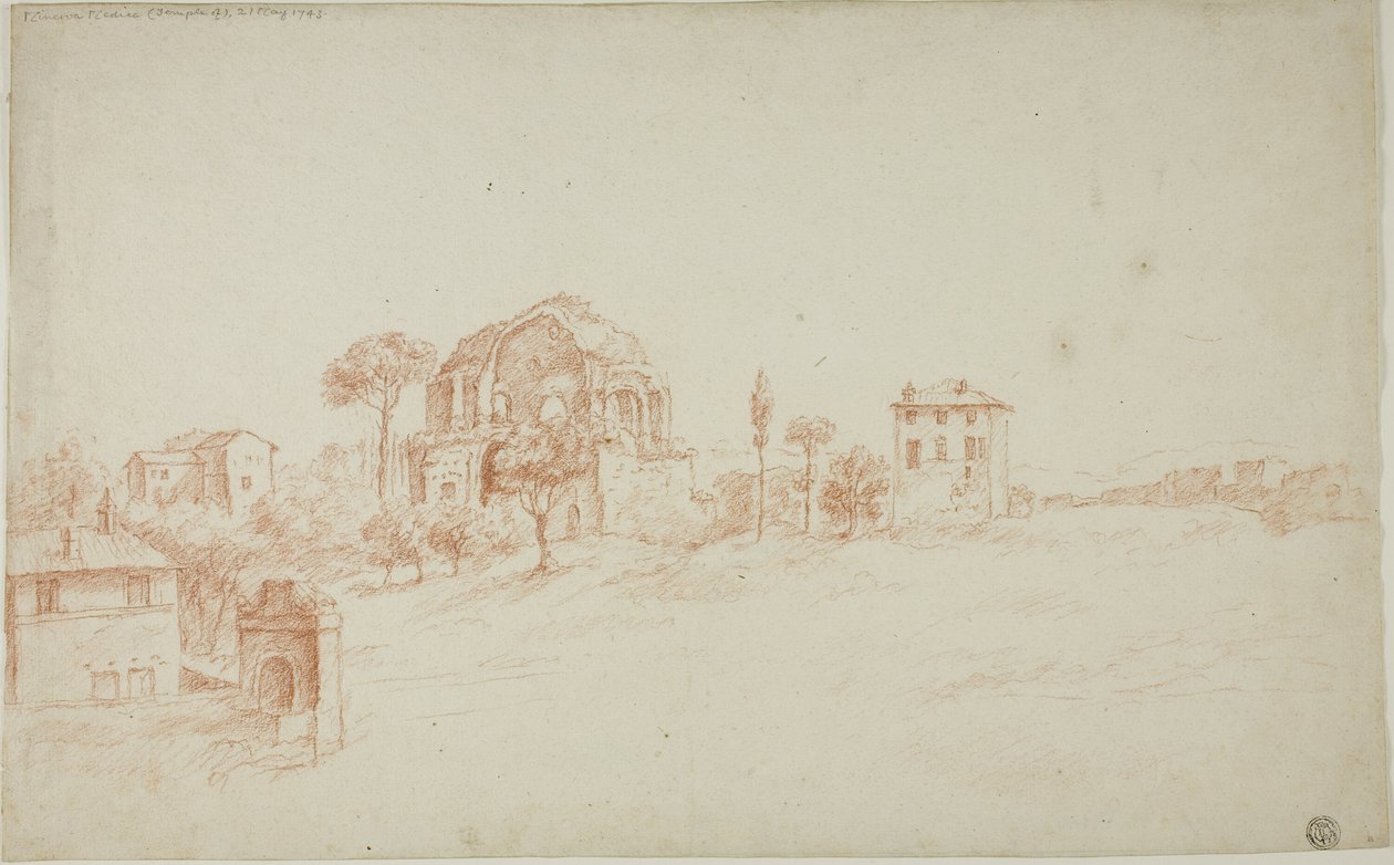 Temple de Minerve Médica - Ferdinando Galli Bibiena