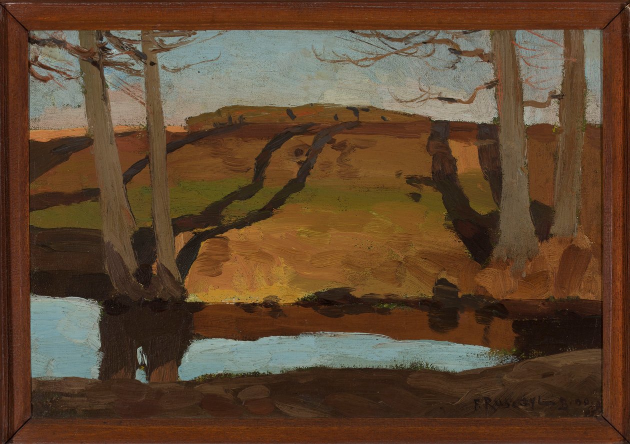 Paysage - ruisseau - Ferdynand Ruszczyc