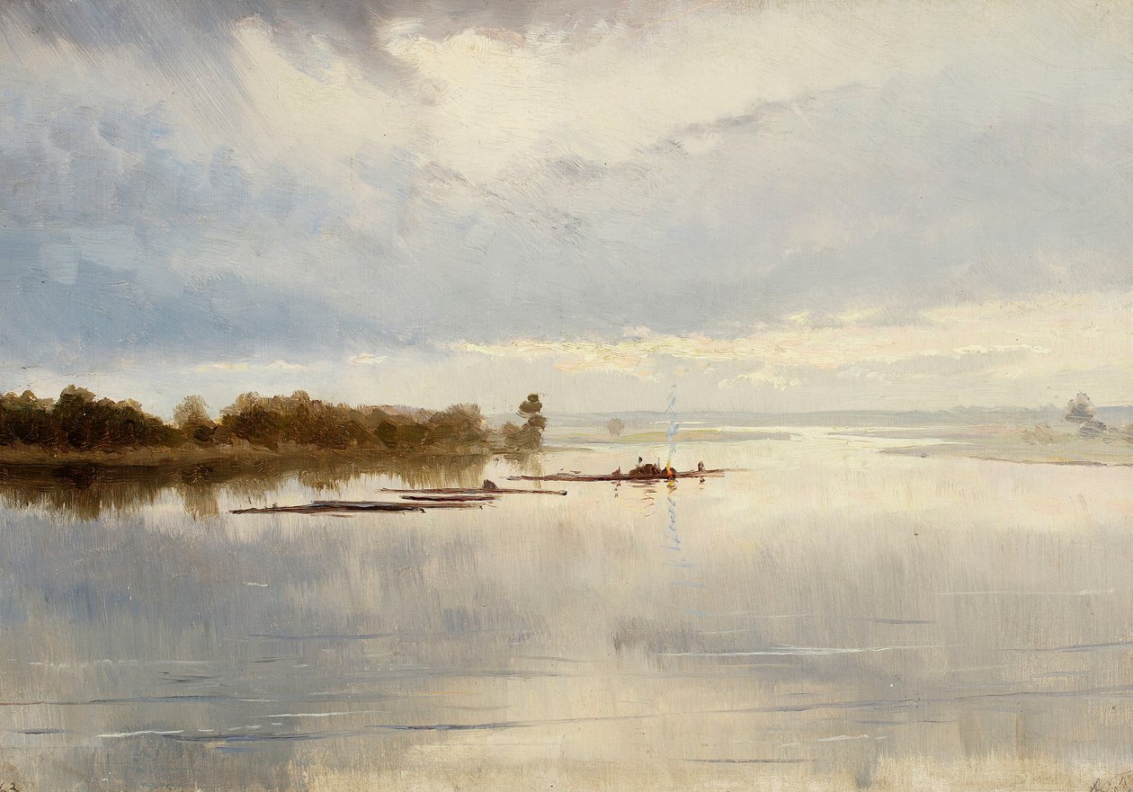 Paysage fluvial - Ferdynand Ruszczyc