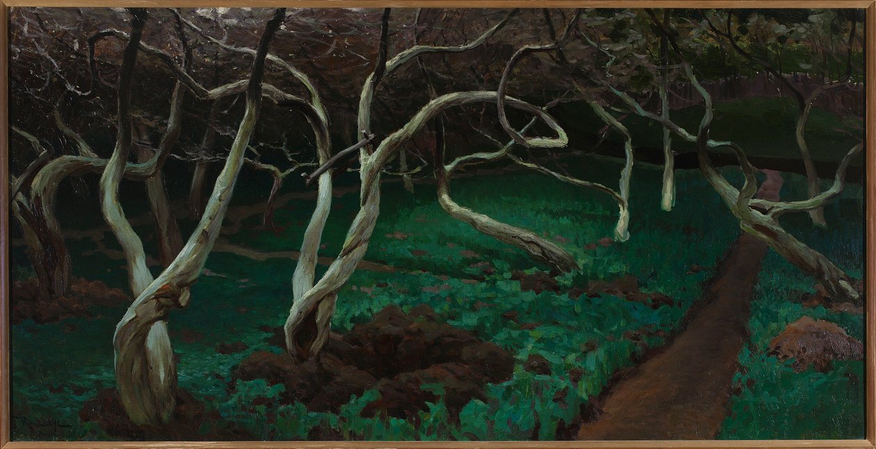 Les vieux pommiers - Ferdynand Ruszczyc