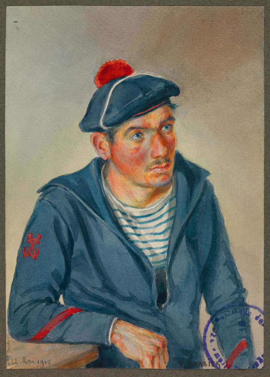 Un marin breton, Gustrow - Fernand Barbier