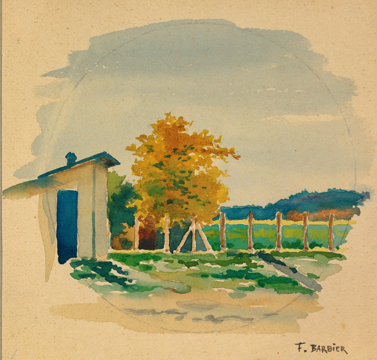 Camp de Gustrow - Fernand Barbier