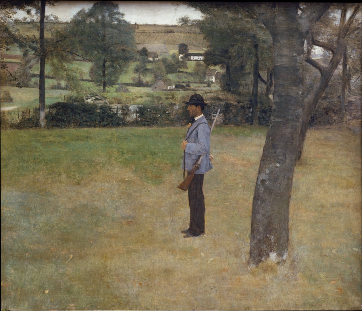 Le garde-chasse - Fernand Khnopff