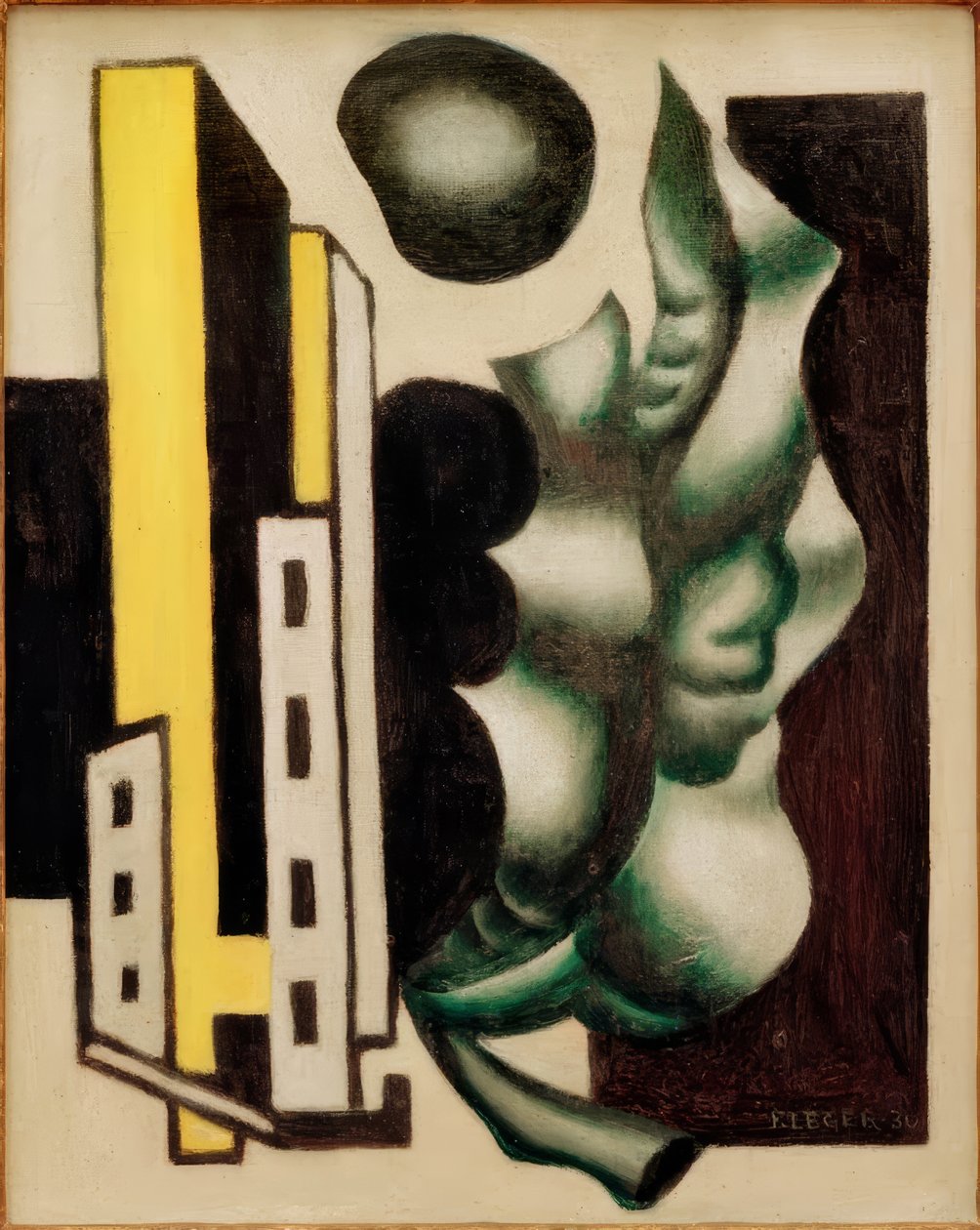Composition à la feuille verte - Fernand Leger