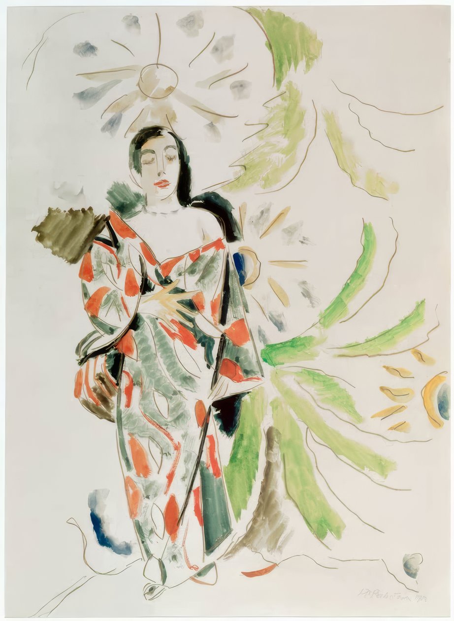 Erna dans son imperméable japonais - Fernand Leger