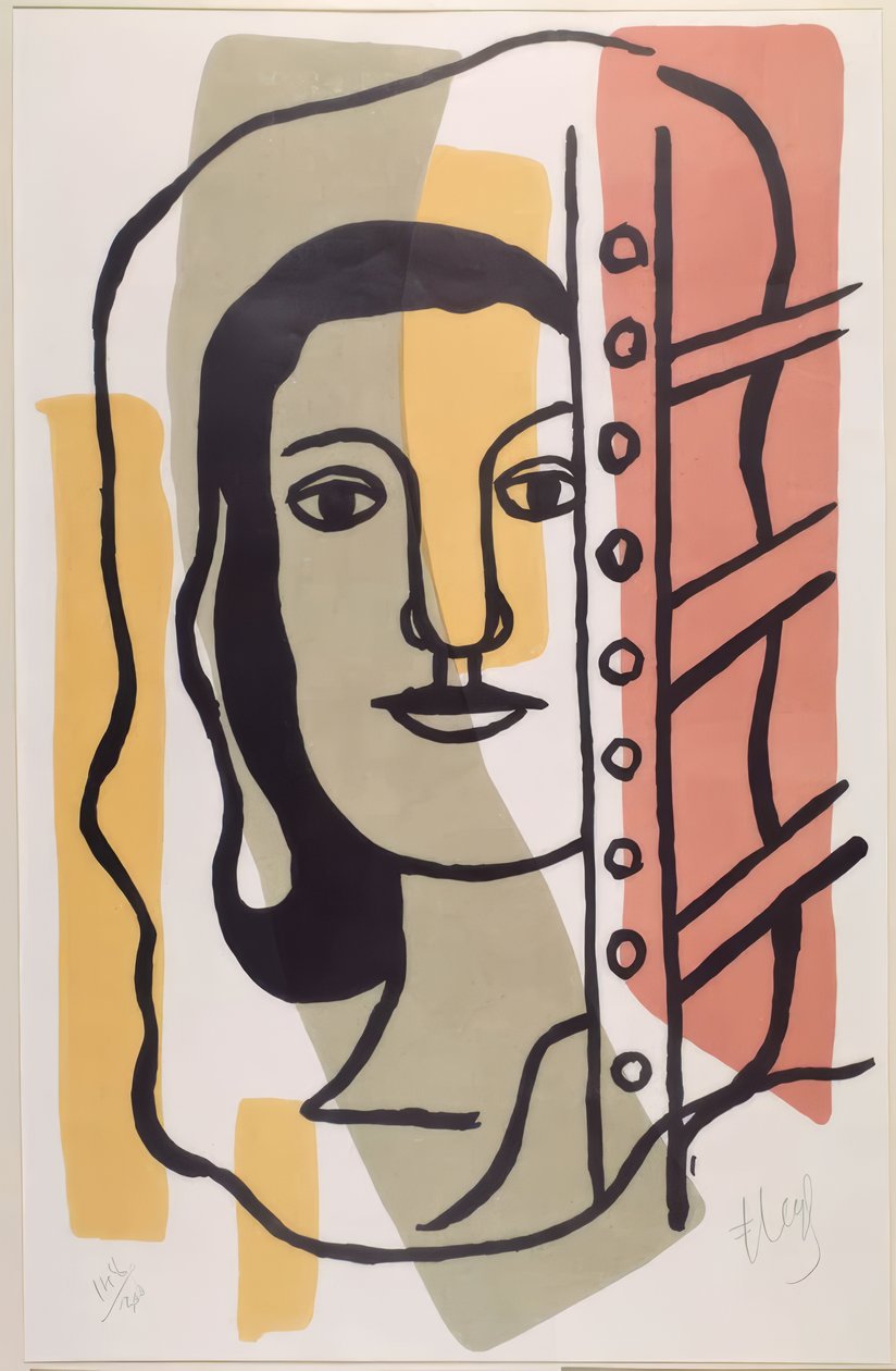 tête de femme - Fernand Leger