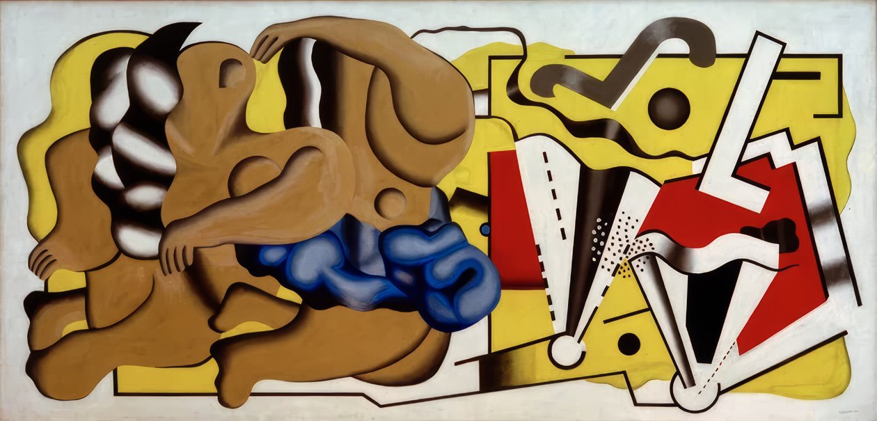 Komposition I von Fernand Leger