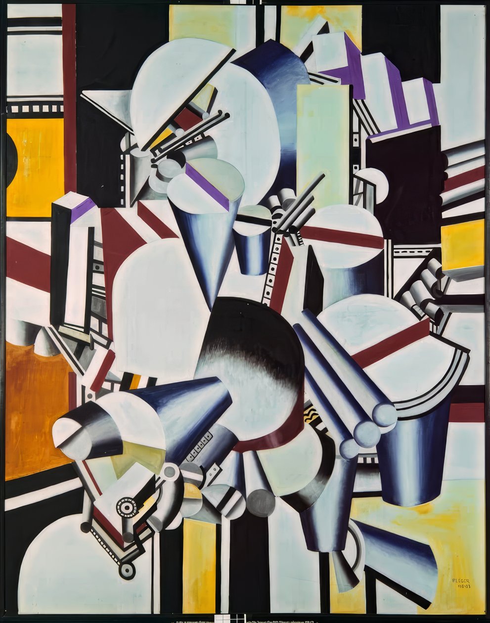 Éléments mécaniques - Fernand Leger