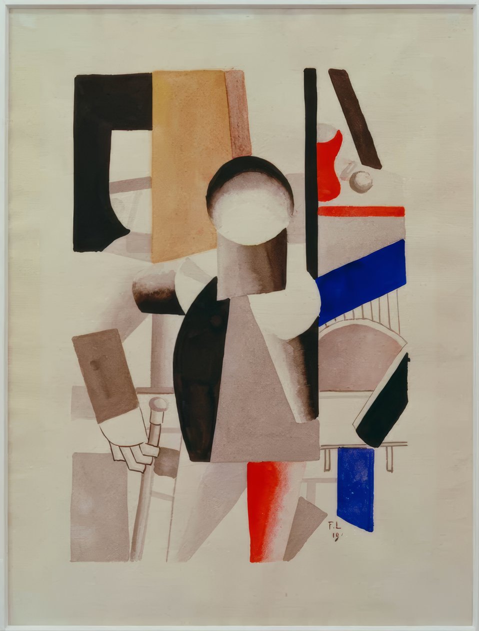 Étude pour Les trois camarades - Fernand Leger