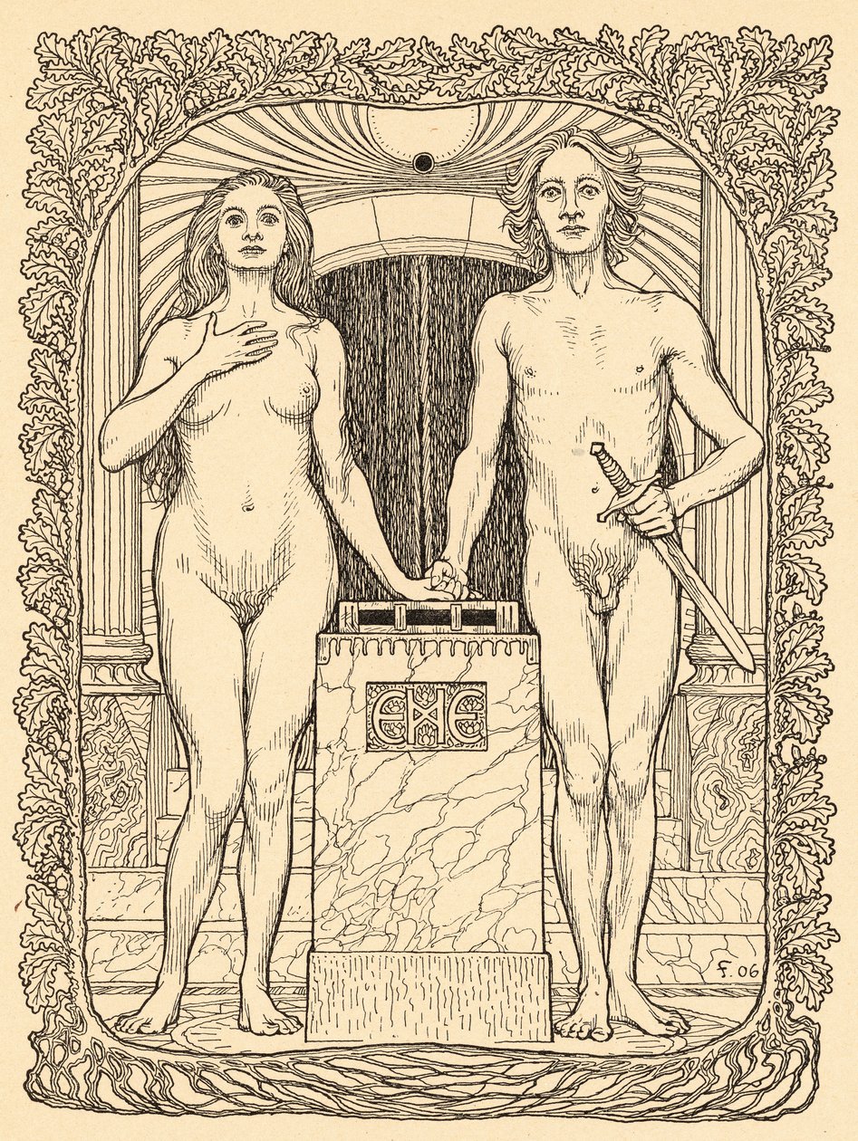 Am Traualtar, Planche 6, tiré du portfolio 