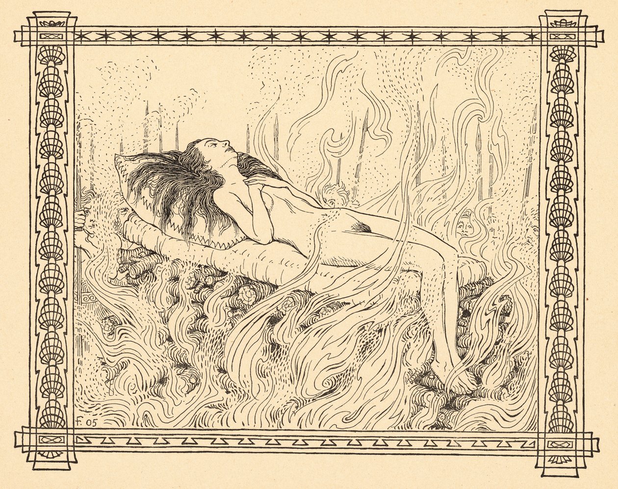 Brandopfer, Planche 4, du portfolio 