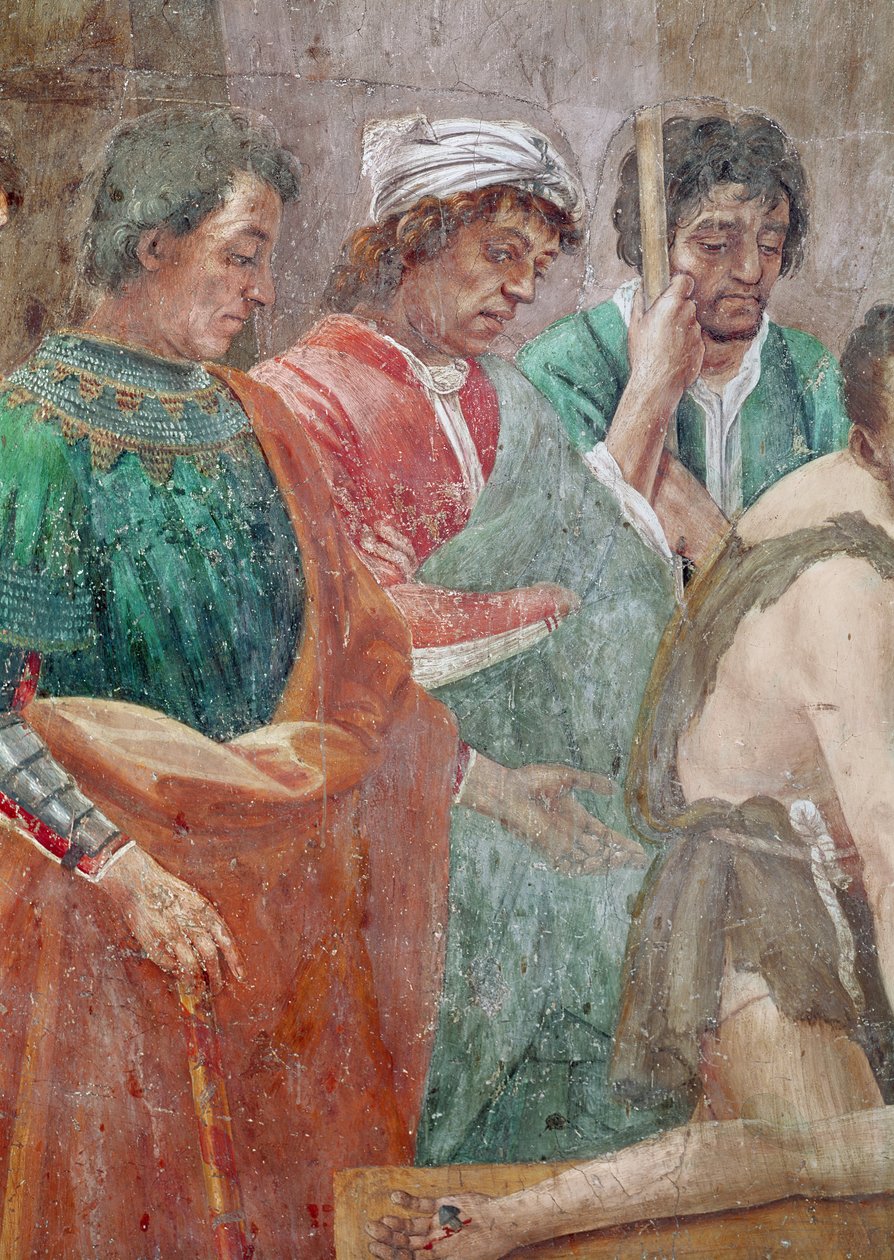 Crucifixion de Saint Pierre, c.1480 (détail) - Filippino Lippi