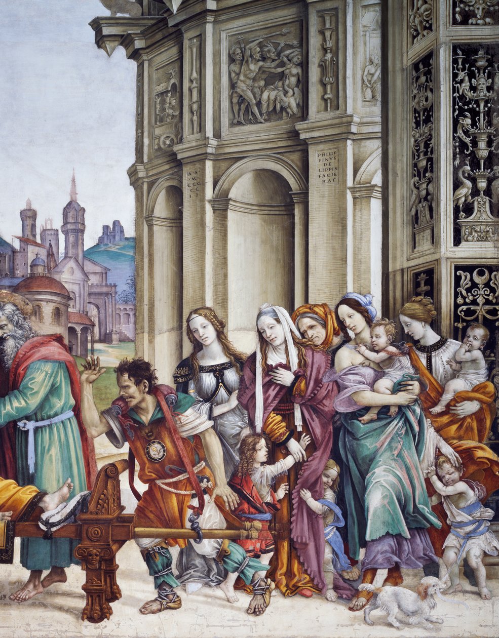 Histoires de Saint Jean, par Filippino Lippi - Filippino Lippi