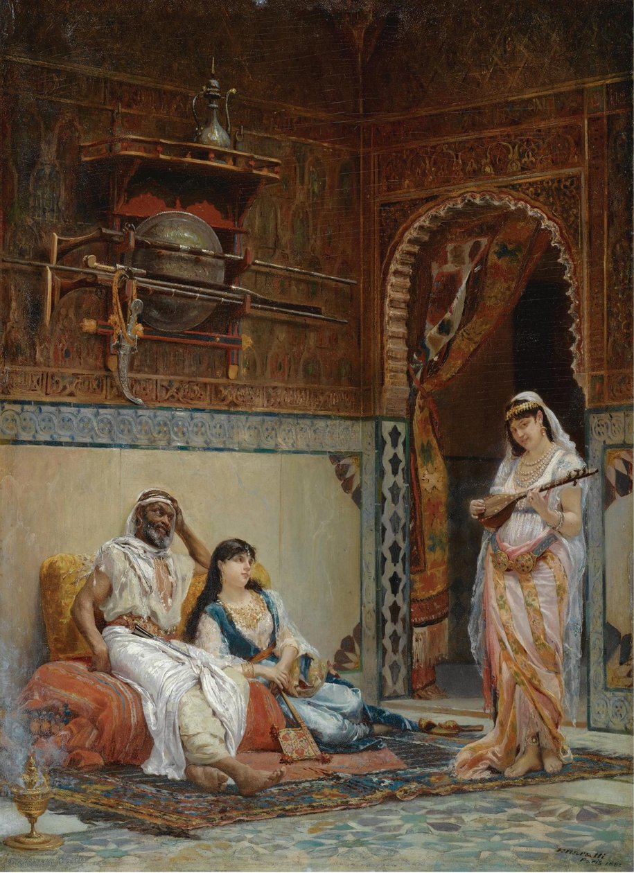 Dans un harem - Filippo Baratti