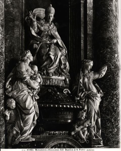 Monument au pape Innocent XII (1615-1700) - Filippo Della Valle