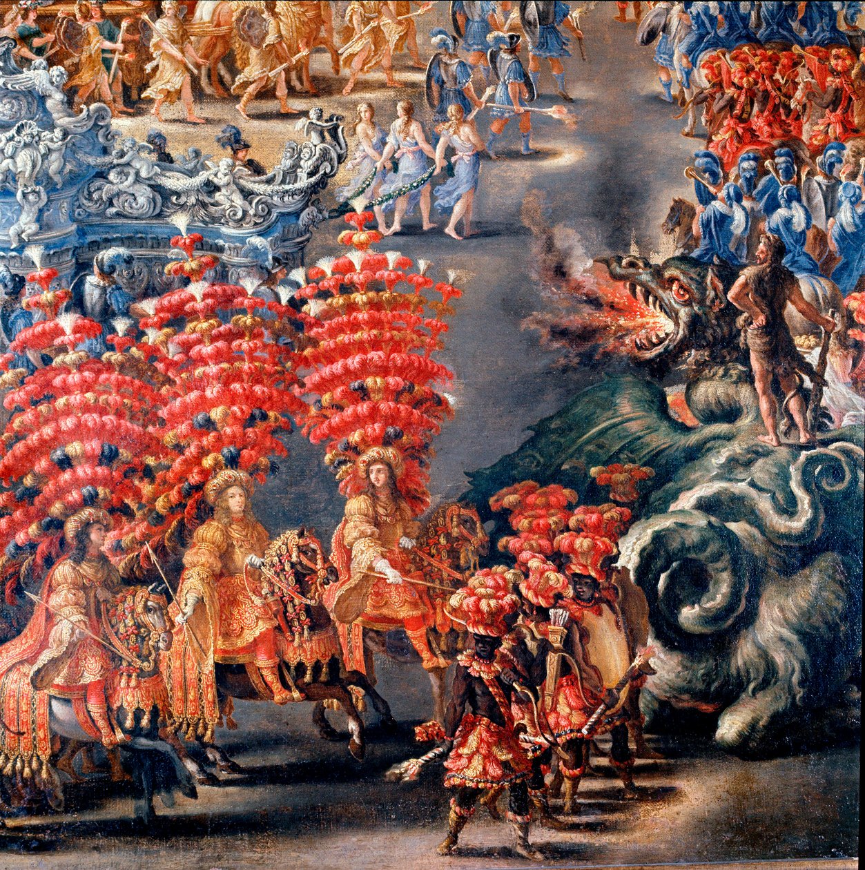 Fête au Palazzo Barberini en l