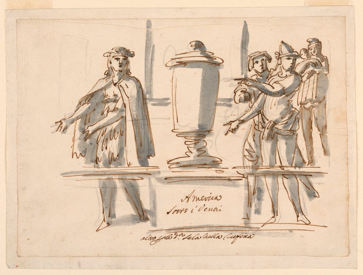 Dessin, Allégorie de l