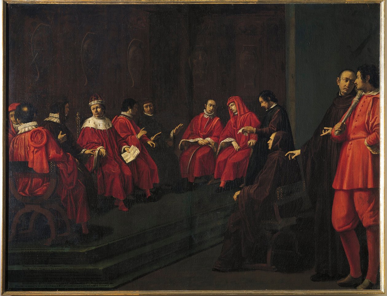 Italie, Florence, Prieurs de Florence Établir la fête de Saint Giovanni Gualberto - Filippo Tarchiani
