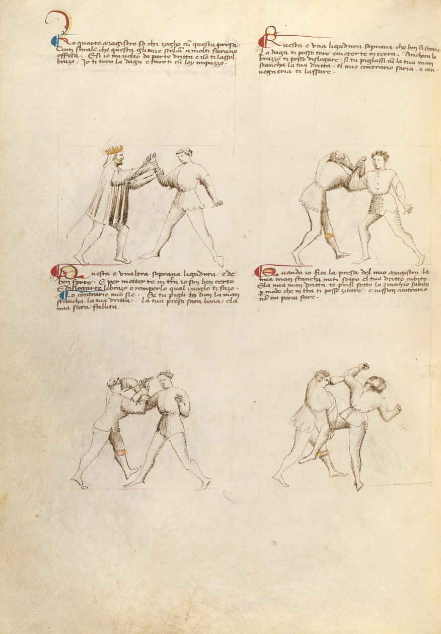 Combat avec la dague - Fiore Furlan dei Liberi da Premariacco