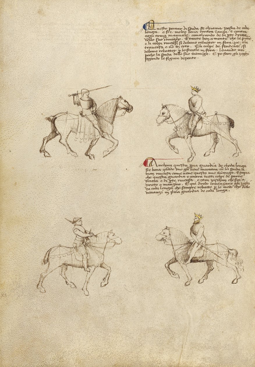 Combat équestre à l