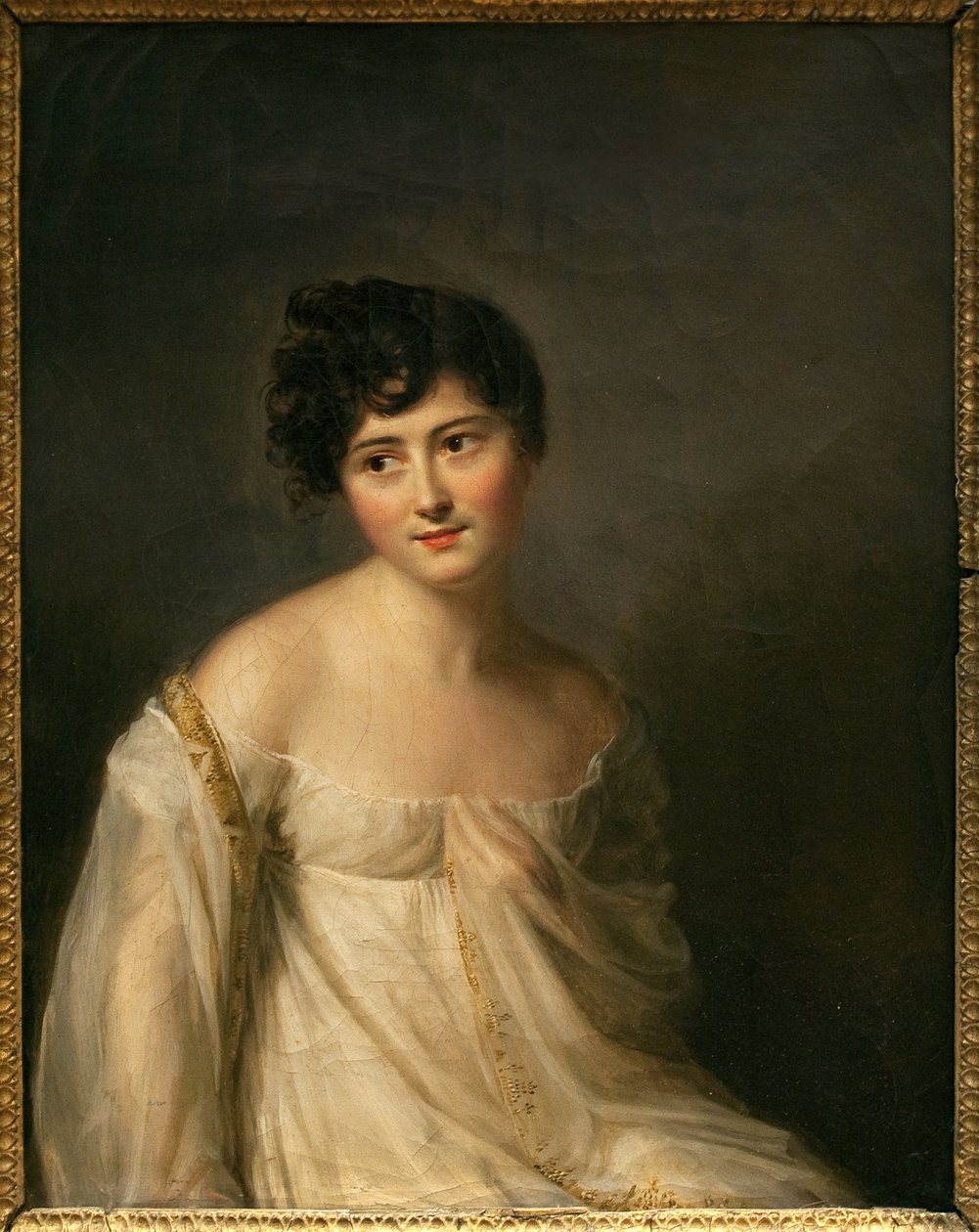 Portrait de Juliette Récamier (1777-1849) dite Madame Récamier - Firmin Massot