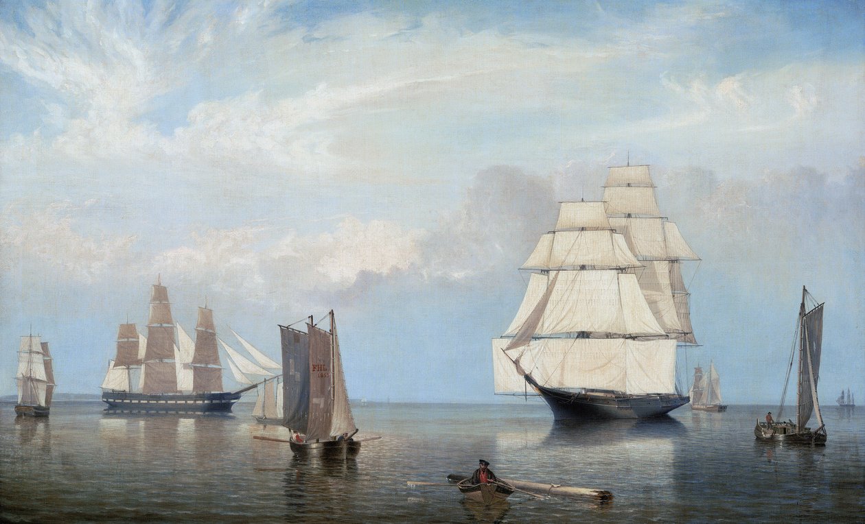 Salem Harbor - Fitz Henry Lane