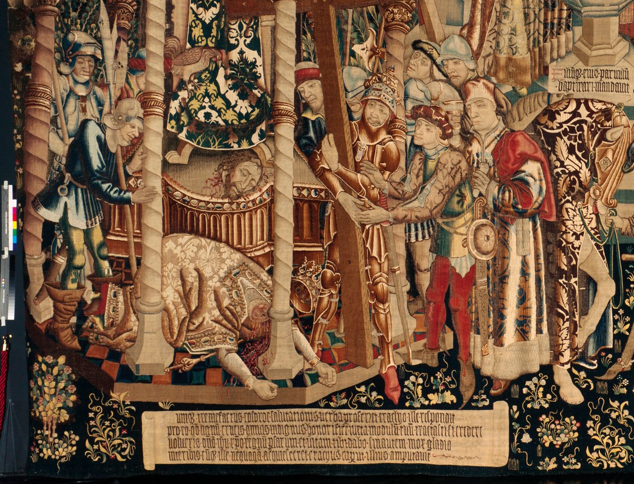 La Légende de la Sainte Croix (détail) - Flemish School