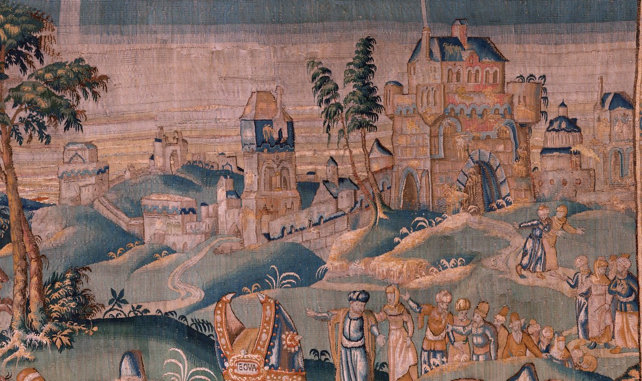 Alexandre devant le grand prêtre Iaddo - Flemish School