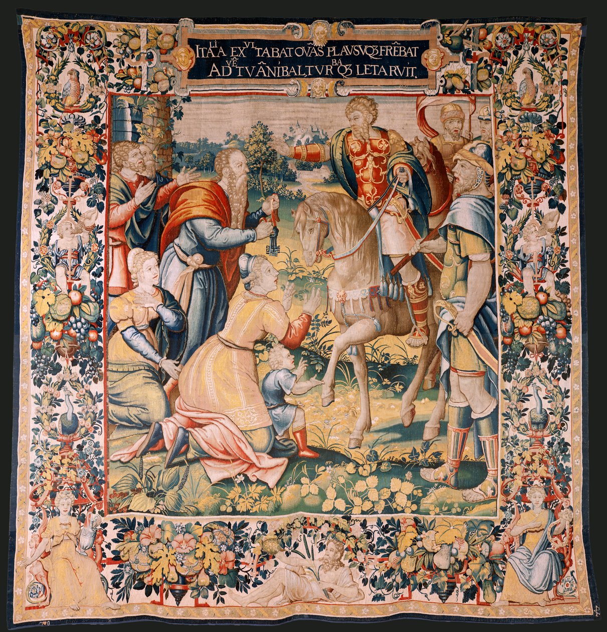 Tapisserie flamande. Série L