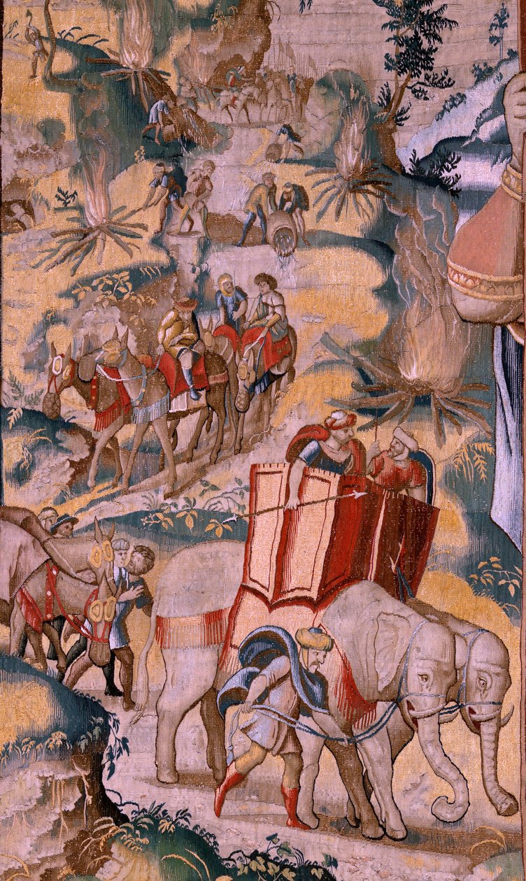Tapisserie flamande. Série L
