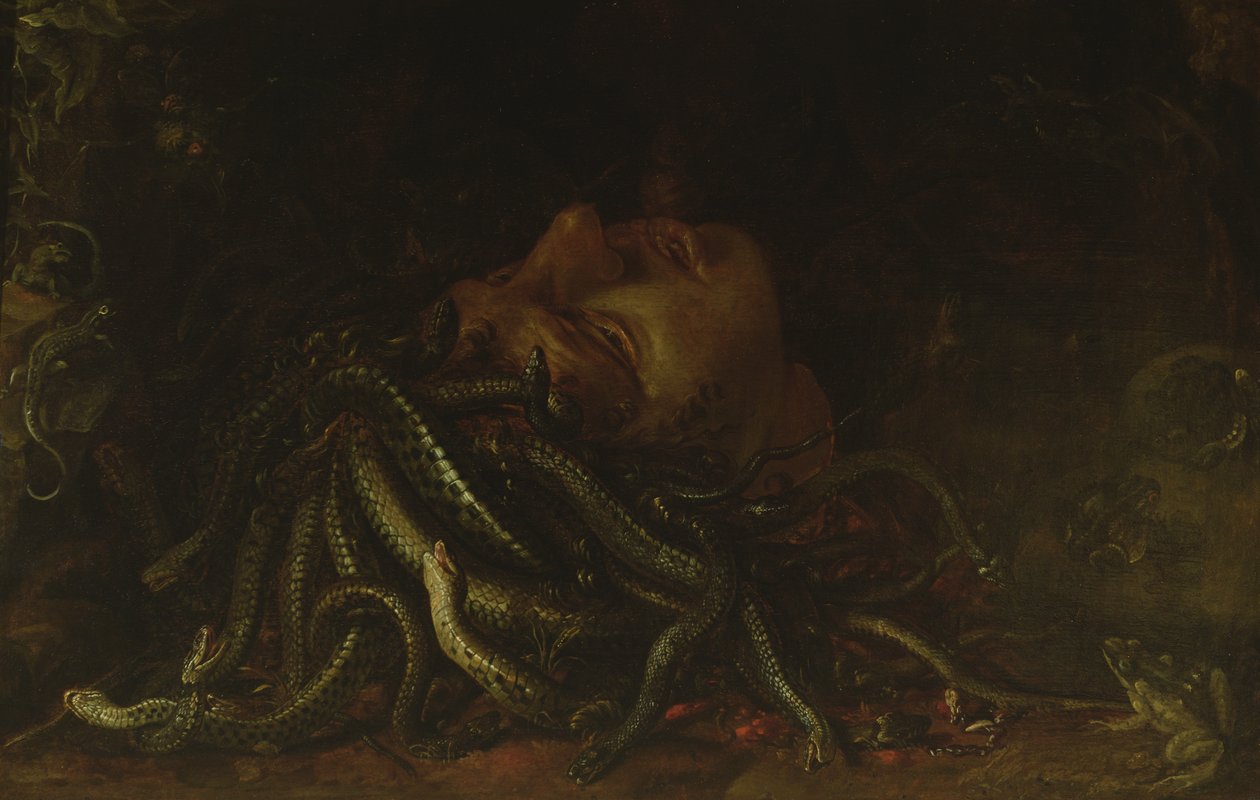 Tête de Méduse - Flemish School