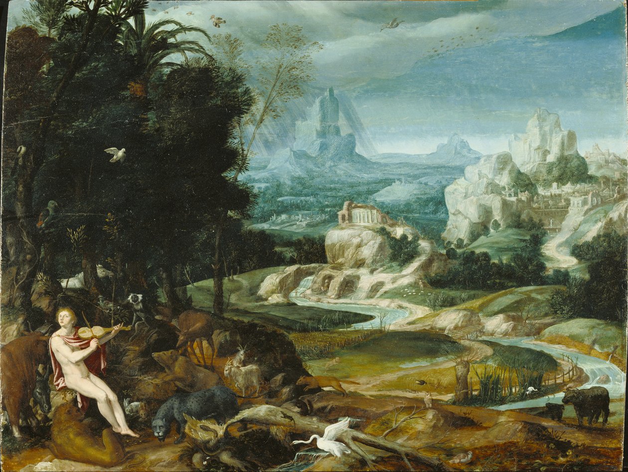 Paysage avec Orphée, vers 1570 - Flemish School