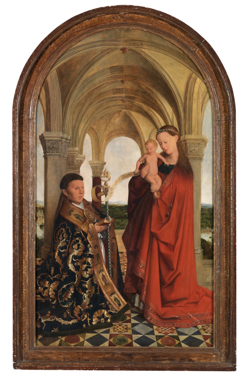 Madonna avec Petrus Wijts - Flemish School