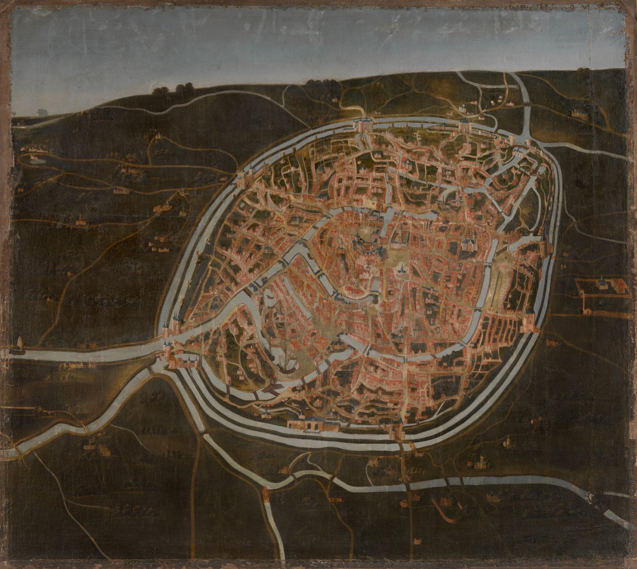 Carte de Bruges - Flemish School