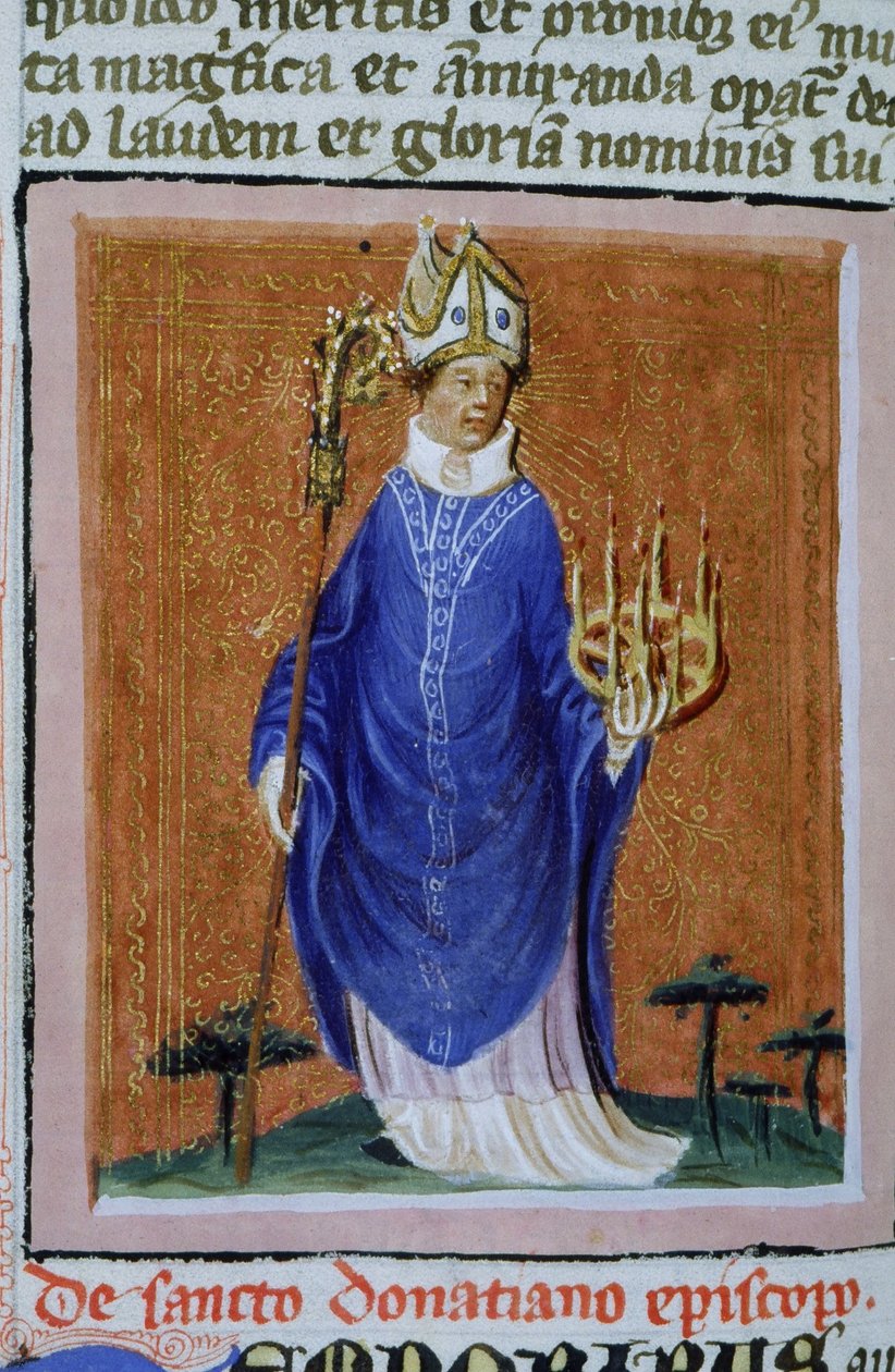 Page de la Legenda Aurea, Bruges, c.1400-10 - Flemish School