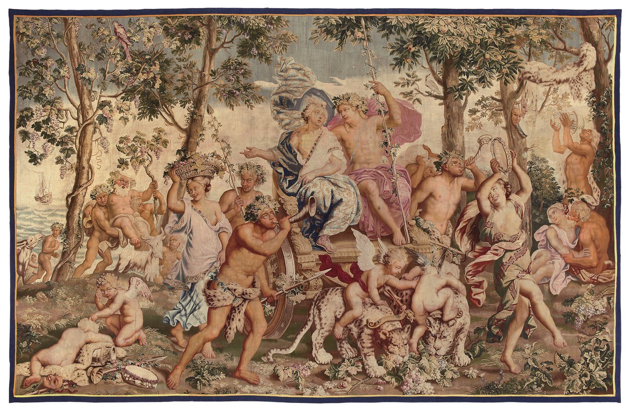 Tapisserie mythologique, fin du XVIIe siècle - Flemish School
