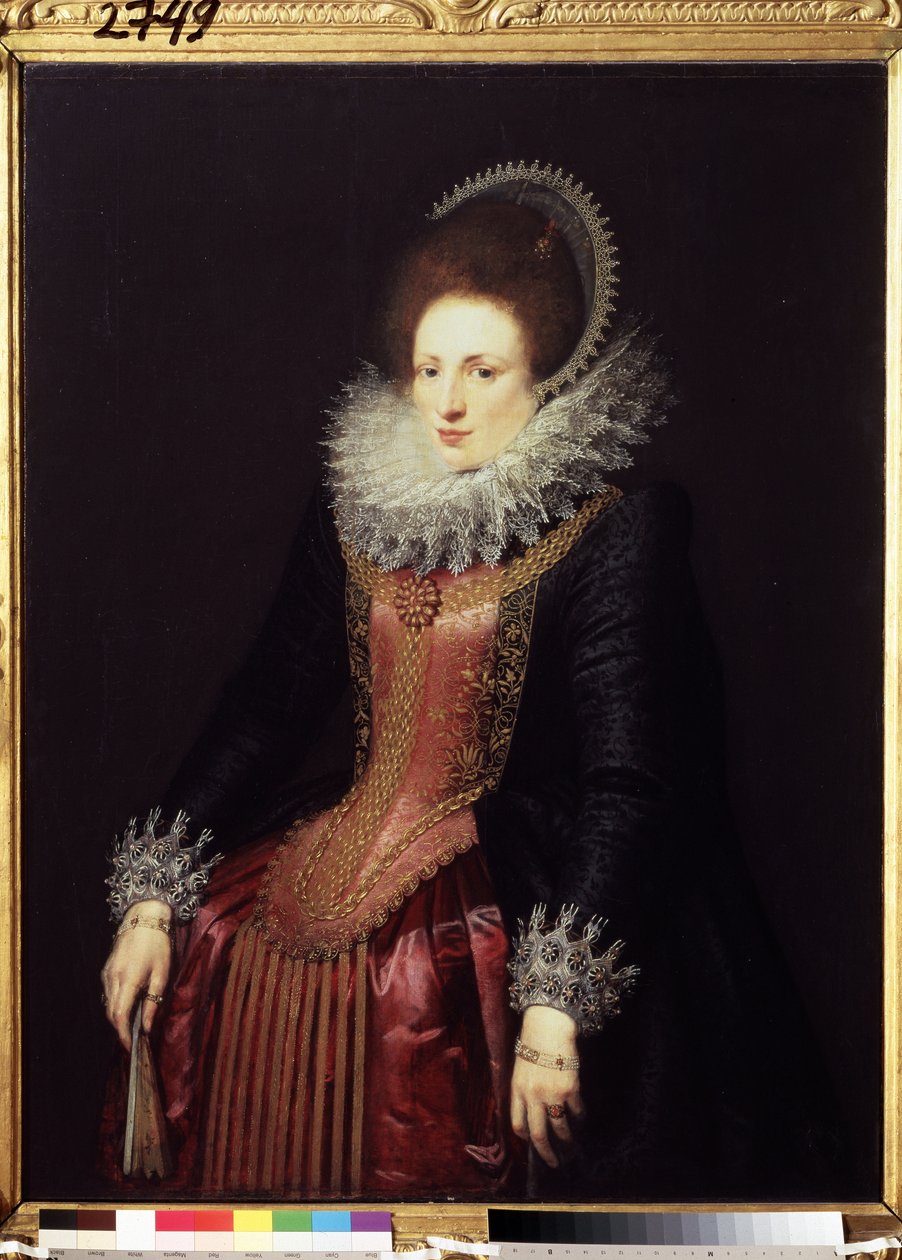Portrait de dame a l