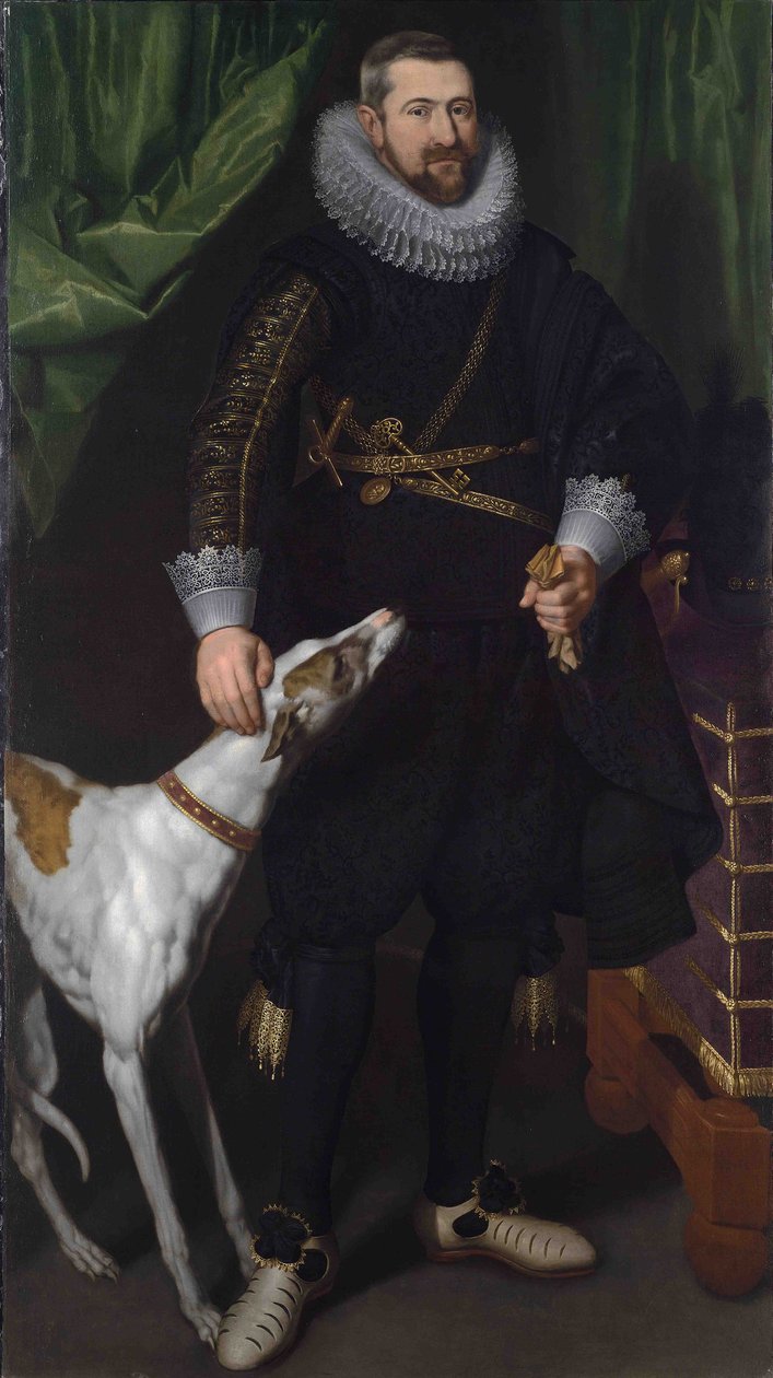 Portrait of Charles-Alexandre de Croÿ - Flemish School